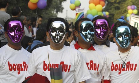 Gay rights activists take to streets in India | PinkieB.com | LGBTQ+ Life | Scoop.it
