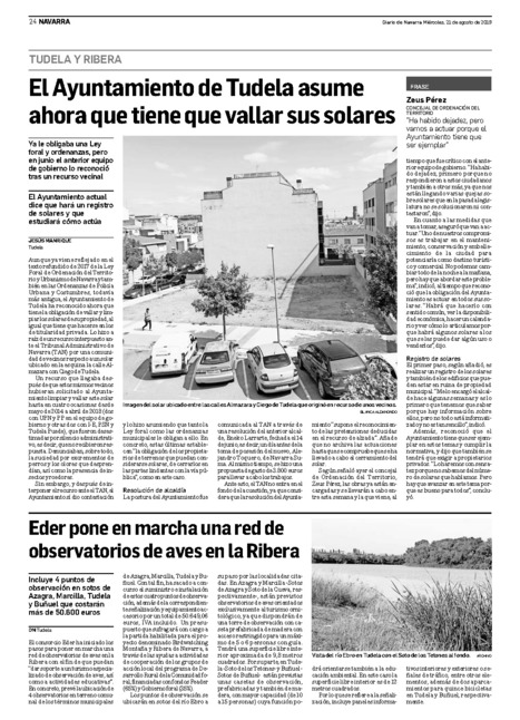 El Ayuntamiento de Tudela asume ahora que tiene que vallar sus solares | Ordenación del Territorio | Scoop.it