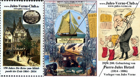 Allemagne : le Club Jules Verne lance trois nouvelles vignettes | Jules Verne News | Scoop.it