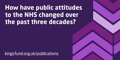 How have public attitudes to the NHS changed over the past three decades? | In the news: data in the UK Data Service collection across the web | Scoop.it
