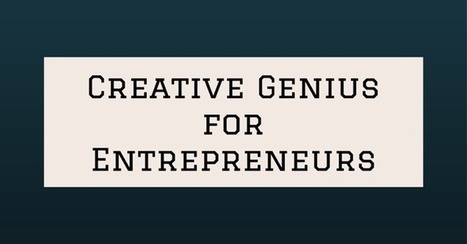 Developing Creativity Course for Entrepreneurs | The Creative Mind | Scoop.it