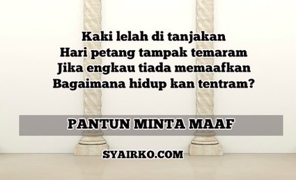 Puisi Untuk Minta Maaf Kepada Sahabat Kt Puisi