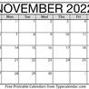 Printable Calendars 2022