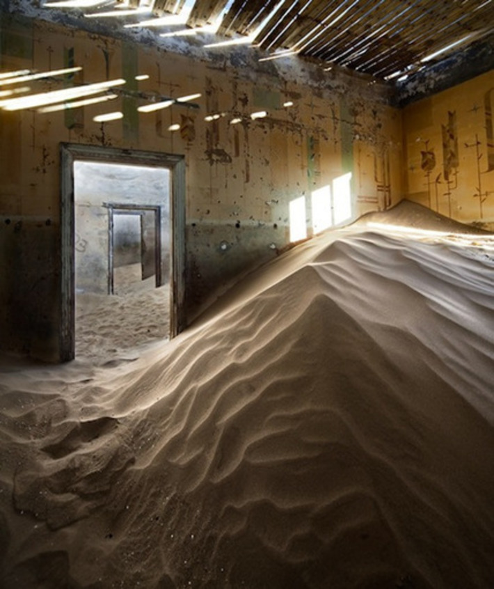 Ghost Town Interiors Reclaimed by the African Desert | Visiting The Past | Scoop.it