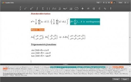 Crea y edita fórmulas o ecuaciones desde Chrome con Daum Equation Editor | MATEmatikaSI | Scoop.it