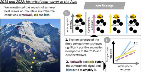 Different temperature responses of mountain rockwalls, soils, and lakes to summer heat waves - Regional Environmental Change - Springer Nature Link | Biodiversit&eacute; | Scoop.it