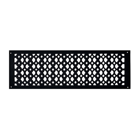 Antique Cast Aluminum 6 X 22 Air Return Grille