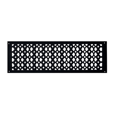 Antique Cast Aluminum 6 X 22 Air Return Grille