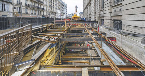 Creusement d&rsquo;une galerie entre deux grandes gares parisiennes : une op&eacute;ration de haute pr&eacute;cision dans un espace contraint | Veille "Villes de demain" | Scoop.it