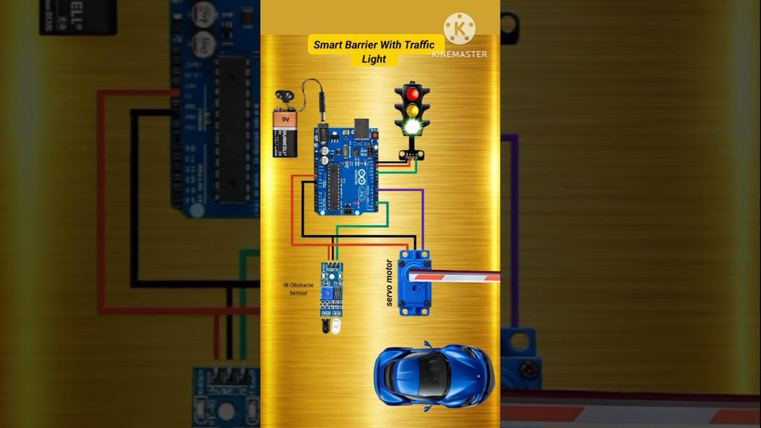 How to Make an Automatic Smart Barrier with Tra...