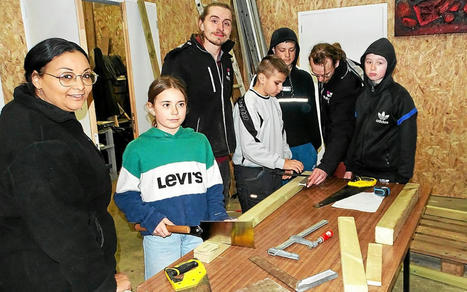 À Lannion, les jeunes menuisiers font fleurir les quartiers | L'actualité des quartiers politique de la ville de Bretagne et Pays de la Loire | Scoop.it