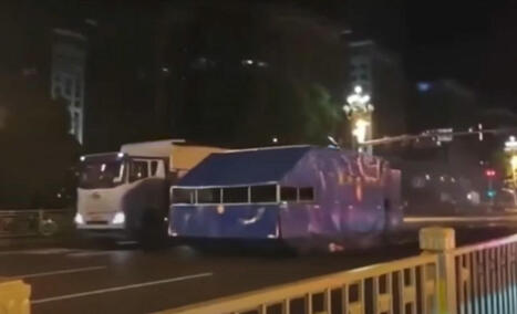 China masks mystery vehicles ahead of Beijing parade | DEFENSE NEWS | Scoop.it