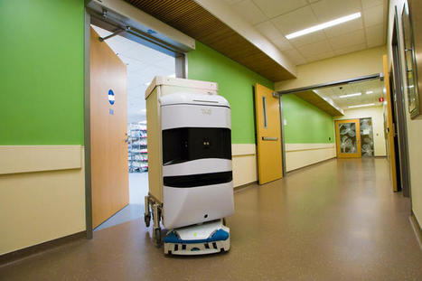 Robots roam hallways of SF's newest hospital, lending a helping Hand | Technology in Business Today | Scoop.it