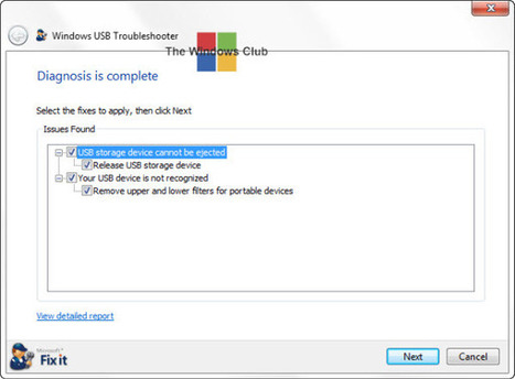 Fix: USB Problems and Issues in Windows 7 with Windows USB Troubleshooter | Best Freeware Software | Scoop.it