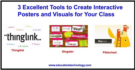 3 Excellent Tools to Create Interactive Posters and Visuals for Your Class | iGeneration - 21st Century Education (Pedagogy & Digital Innovation) | Scoop.it