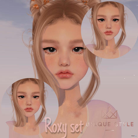 Roxy Makeup Set September 2022 Group Gift by Unique Style | Teleport Hub - Second Life Freebies | Second Life Freebies | Scoop.it