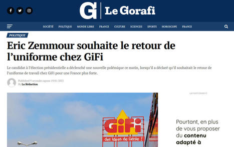 «Sur le Gorafi, il n’y a pas de place pour l’ambiguïté» | DocPresseESJ | Scoop.it