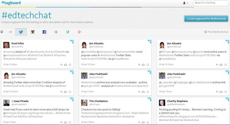 Tagboard - Organization for Following Hashtags | 21st Century Tools for Teaching-People and Learners | Scoop.it