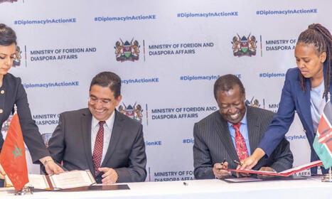 Le MAROC et le Kenya ont sign&eacute; 11 m&eacute;morandums d&rsquo;entente visant &agrave; renforcer leur coop&eacute;ration bilat&eacute;rale couvrant les secteurs de l&rsquo;agriculture, l&rsquo;&eacute;conomie bleue e... | CIHEAM Press Review | Scoop.it