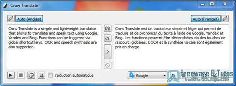 Crow Translate : un logiciel de traduction open source | Freewares | Scoop.it