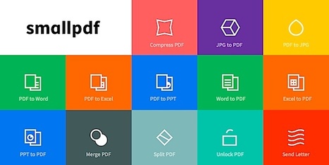 SmallPDF : 12 outils gratuits de traitement des PDF en 1 service en ligne | Libre de faire, Faire Libre | Scoop.it