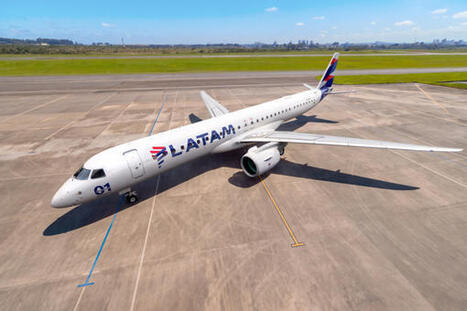 LATAM Airlines Brazil re&ccedil;oit son tout premier Embraer E195-E2&nbsp; | AERONAUTIQUE NEWS - AEROSPACE POINTOFVIEW - AVIONS - AIRCRAFT | Scoop.it