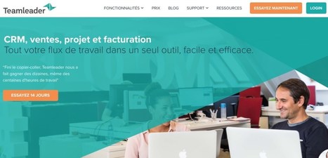 Teamleader. Projets, clients, ventes, factures, un seul outil pour tout g&eacute;rer | KILUVU | Scoop.it