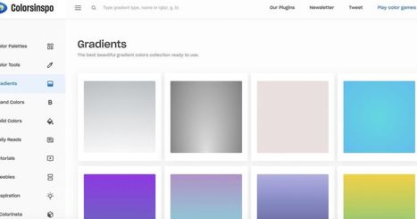 Colorsinspo : un outil complet avec de nombreuses ressources pour comprendre et choisir les bonnes couleurs | Time to Learn | Scoop.it
