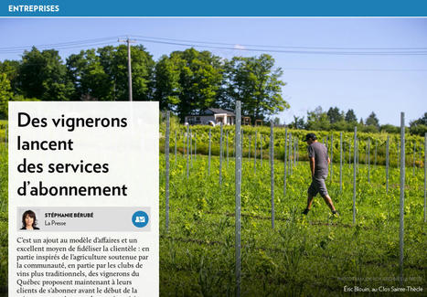 Des vignerons lancent des services d&rsquo;abonnement | (Macro)Tendances Tourisme & Travel | Scoop.it