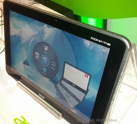 IT Partners 2012 : Acer montre sa tablette Iconia Tab A510 Tegra 3 Smartphone/Tablette acer NVIDIA | mlearn | Scoop.it