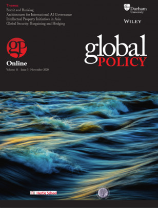 Vol 11, Issue 5, November 2020 | Global Policy Journal | Global Policy, Corruption, Economic Crimes, Fronting, Whistleblowers | Scoop.it