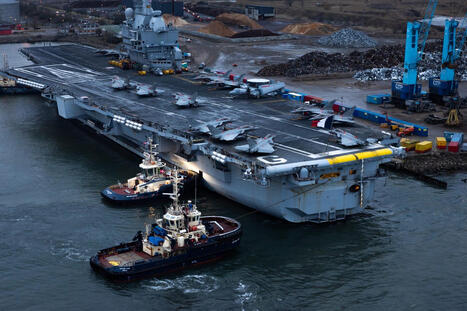 Historic first: French Aircraft Carrier 'Shows the Flag' in Sweden | DEFENSE NEWS | Scoop.it