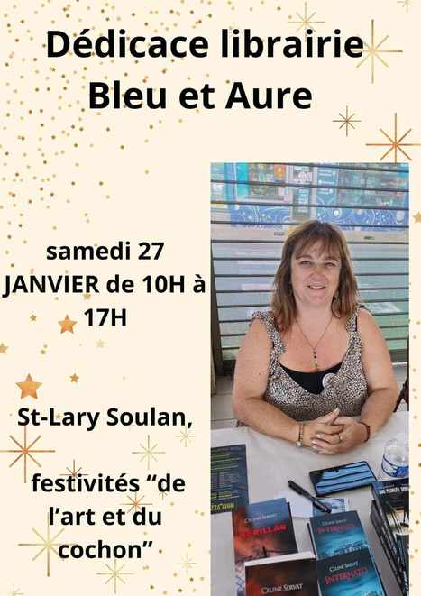 Séance dédicace de Céline Servat à Saint-Lary Soulan le 27 janvier | Vallées d'Aure & Louron - Pyrénées | Scoop.it