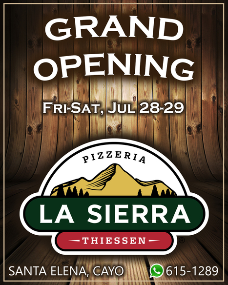 La Sierra Pizzeria Grand Opening | Cayo Scoop!  The Ecology of Cayo Culture | Scoop.it