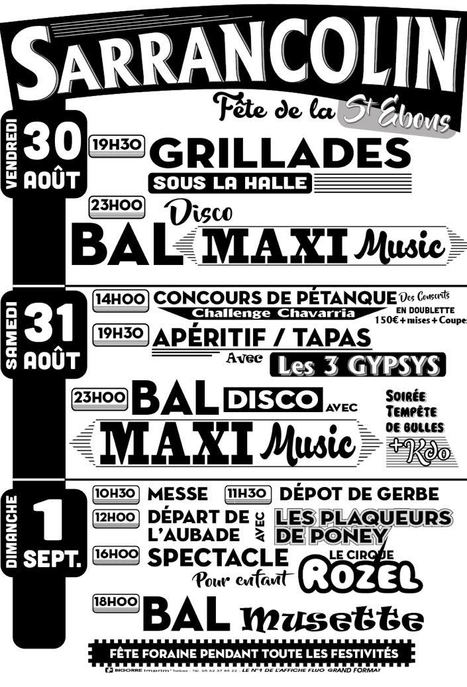Sarrancolin fête la Saint-Ebons du 30 août au 1er septembre | Vallées d'Aure & Louron - Pyrénées | Scoop.it