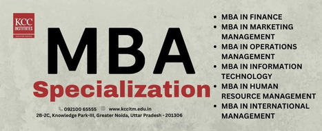 List of Top MBA Specializations | pankajverma | Scoop.it