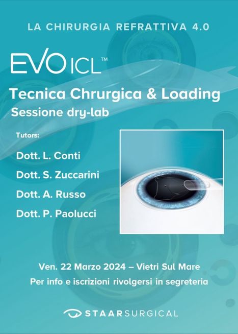 Evo ICL - Tecnica chirurgica e Loading | Dr. Pierpaolo Paolucci | The Eye News | Scoop.it