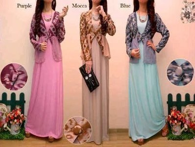 Gamis Batik Sifon In Model Baju Batik Scoop It