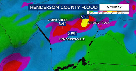 Flooded roads reported in parts of western NC after heavy rain - WRAL.com | Operation Deimos | Scoop.it