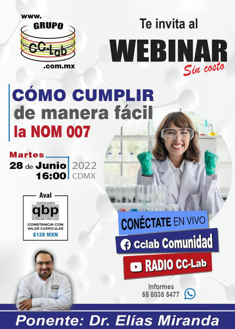 Webinar: Cómo cumplir de manera fácil la NOM-007 - | Sistemas de gestión y liderazgo | Scoop.it