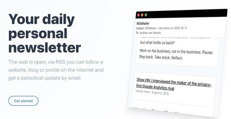 Rss Mailer. Une newsletter avec vos flux Rss • | TICE et langues | Scoop.it