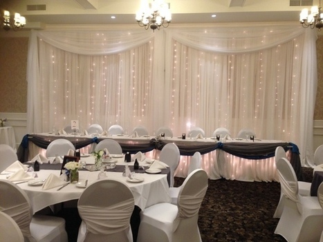 Head Table Backdrop In Designer Weddings Victoria Scoop It