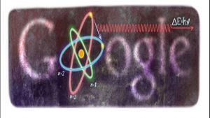 Niels Bohr y su modelo atómico, protagonistas del nuevo doodle de Google | Ciencia-Física | Scoop.it