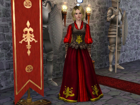 Sil Fantasy: Dresses from The Sims Medieval converted to The Sims 3 | Les Sims | Scoop.it