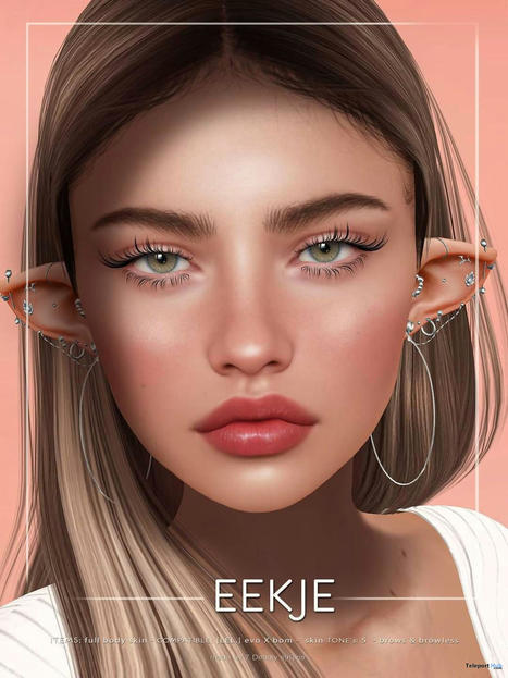 EEKJE BOM Skin For Lelutka EvoX August 2023 Group Gift by 7 Deadly s[K]ins | Teleport Hub - Second Life Freebies | Second Life Freebies | Scoop.it
