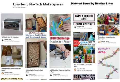 81 Best Low-Tech, No-Tech Makerspaces images | Crafts, Experiments kids, Classroom - Heather Lister @heathermlister | iPads, MakerEd and More  in Education | Scoop.it