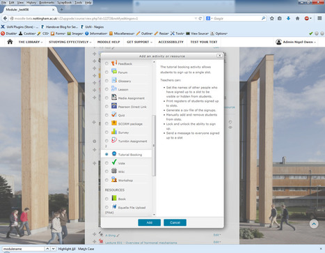 Moodle plugins: Tutorial Booking | mOOdle_ation[s] | Scoop.it