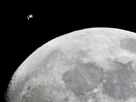 NASA - Space Station Flying by the Moon | Science News | Scoop.it