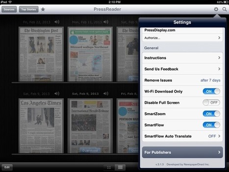 PressReader for Reading Newspapers on iPad | Dragon Blogger | Public Relations & Social Marketing Insight | Scoop.it
