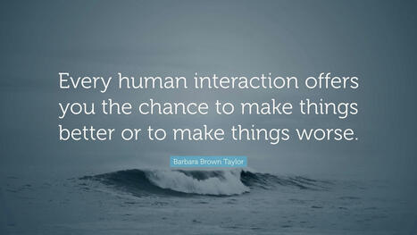 Developing Positive Human Interactions | 212 Careers | Scoop.it